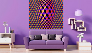 Quadro Pop Art Illusion 