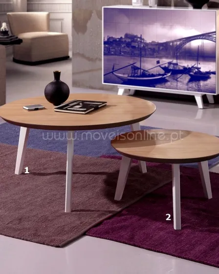 Conjunto 2 Mesas de Apoio Amares