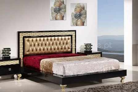 Cama de Casal Palace Gold