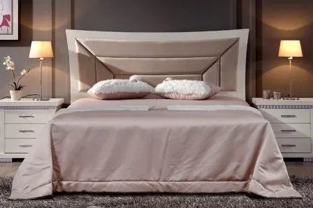 Cama de Casal Imperio com Estofo