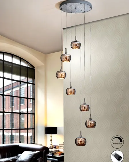 Candeeiro de Teto Dimmable Arian 7L