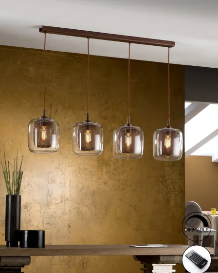 Candeeiro de Teto Dimmable Fox