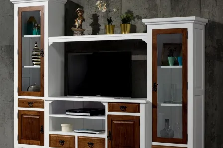 Estante Tv 17 Bicolor 2