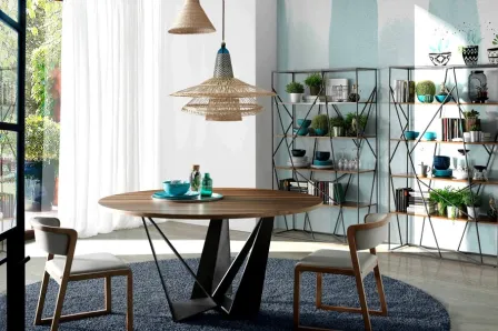 Mesa de Jantar Glass Nog