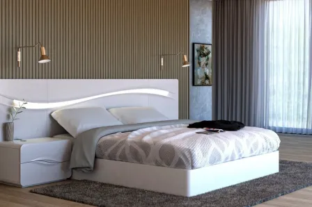 Cama de Casal Curve New