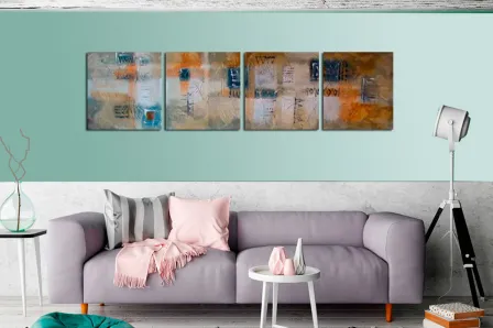 Defina quatro imagens abstratas