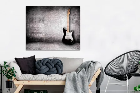Moldura de guitarra