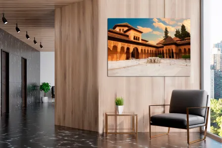 Pátio dos leões pintura Granada