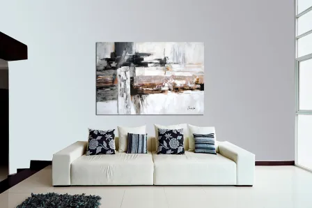 Pintura de arte abstrata