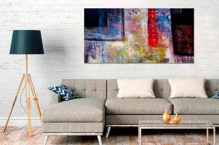 Pintura abstrata moderna (bme170094) bis