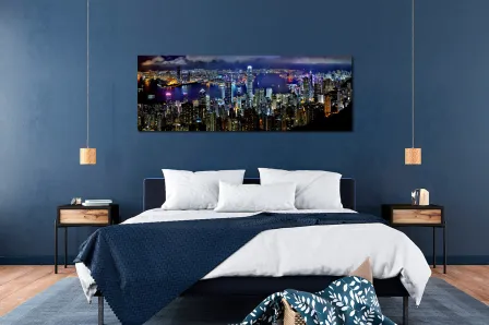 Pintura moderna da cidade