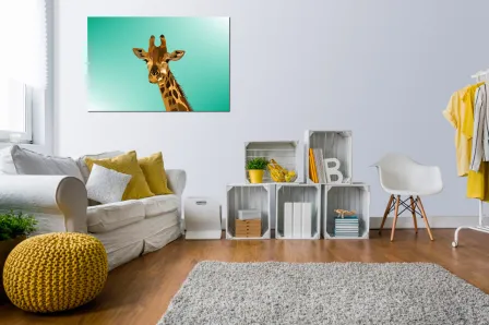 Pintura de girafa