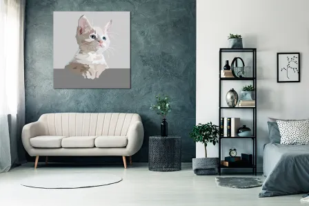 Pintura de gato