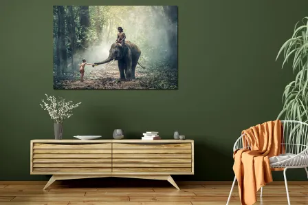 Pintura de elefante
