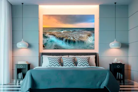 Imensa pintura marítima