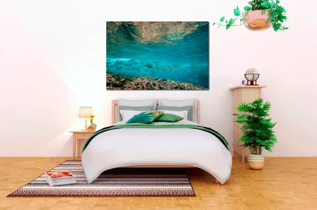 Pintura do fundo do mar