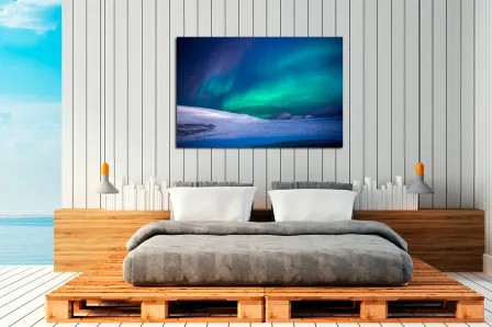 Pintura de Aurora Boreal