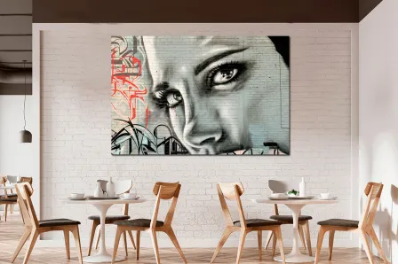 Pintura Mulher Arte Urbana