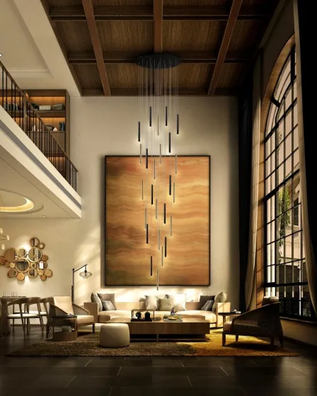 Candeeiro de Teto Varas Dimmable 25GD