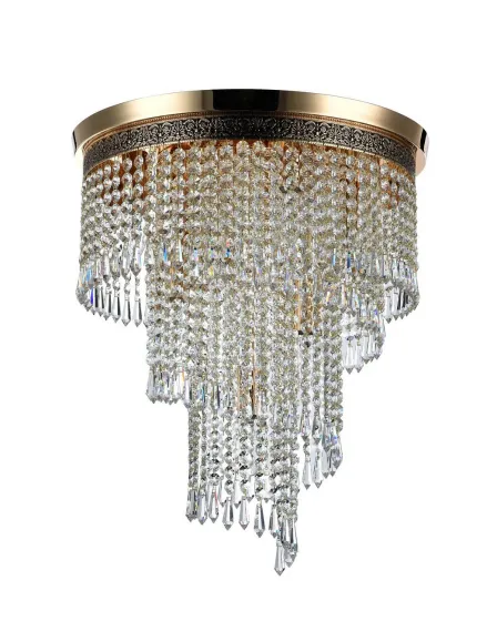 Candeeiro de Teto Cascade Dourado