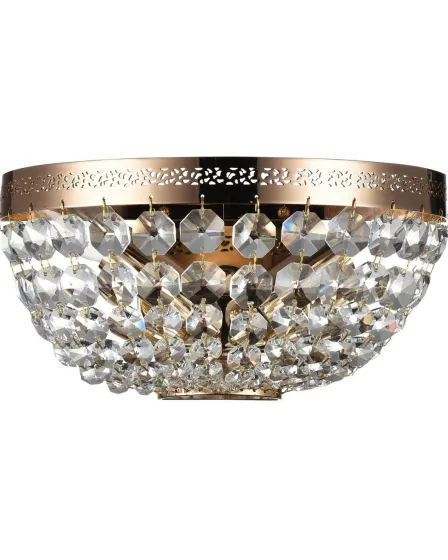 Aplique de Parede Ottilia Dourado