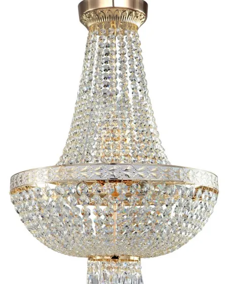 Candeeiro de Teto Bella Dourado