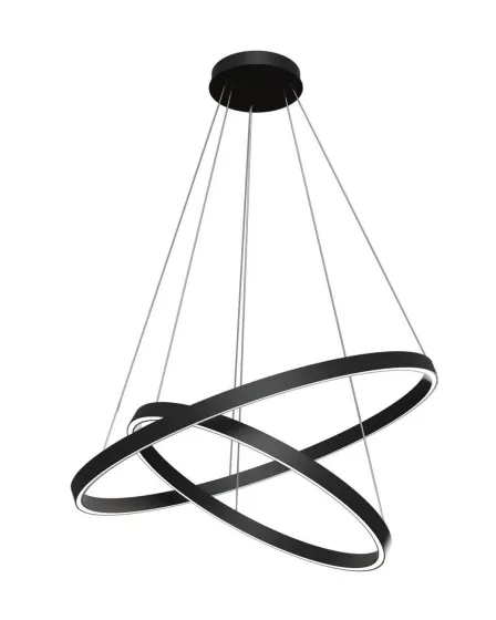 Candeeiro de Teto Rim Preto