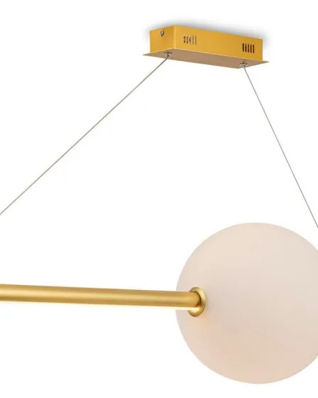 Candeeiro de Teto Freccia Dourado