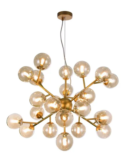 Candeeiro de Teto Dallas Dourado