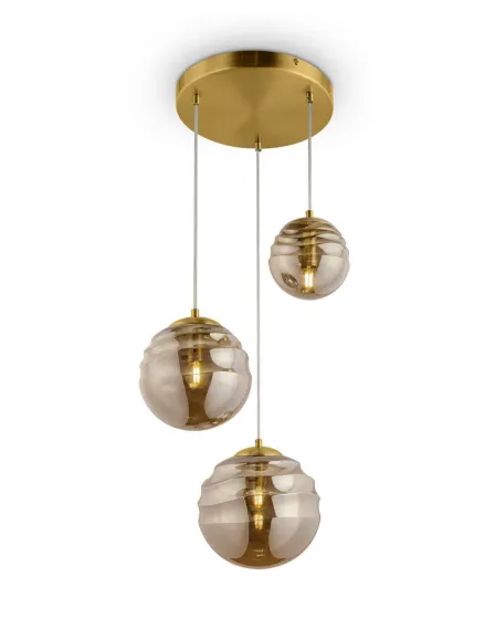 Candeeiro de Teto Vinare Latão