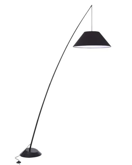 Candeeiro de Pé Campanula  Preto