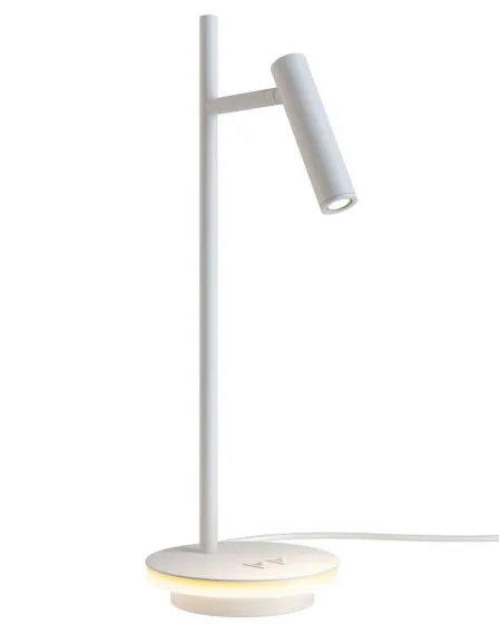 Candeeiro de Mesa Estudo Branco