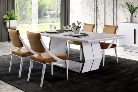 Mesa de Jantar Sagres White 