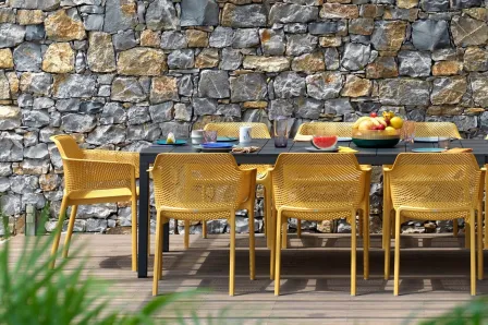 Mesa de Jardim Extensível Rio Alu 140