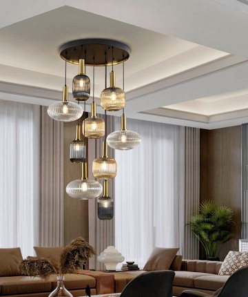 Candeeiro de Teto Norma 9L Dimmable