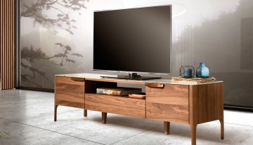 Mobília moderna para o seu lar. O móvel TV Calacatta é feito de materiais de alta qualidade e design de luxo, que oferecem ao seu espaço um toque contemporâneo e elegante.