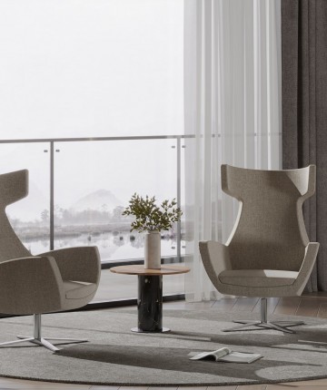 A poltrona Prestige tem o equilíbrio perfeito entre estilo e conforto para a sua sala ou quarto.