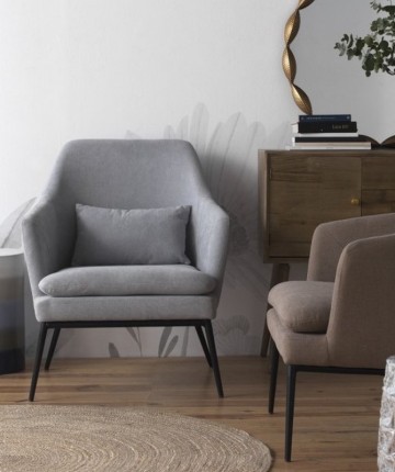 O Cadeirão Melilla é uma peça de mobiliário versátil e moderna, que se adapta a qualquer espaço. Sua estrutura robusta e acabamento sofisticado tornam-no ideal para dar um toque de elegância a qualque