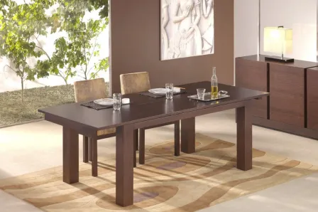 Mesa de Jantar Extensivel Una