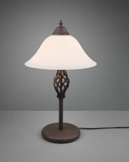 Candeeiro de Mesa Rústica