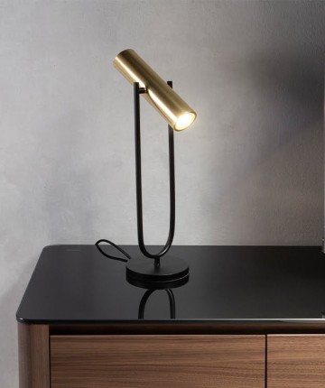 Candeeiro de Mesa Rossio Gold