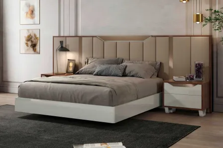 Cama de Casal Luca Simple