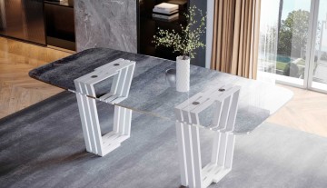Mesa de Vidro Luca