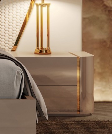 Organize seu quarto de forma prática e moderna com a mesa de cabeceira Alma Round. Seu design moderno e sua compacta dimensão perfeita tornarão o seu quarto mais aconchegante.