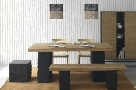 Mesa Jantar imitação Pedra