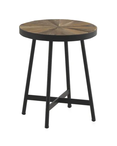 Mesa de Apoio Redonda Facetada