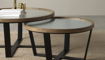 Conjunto de 2 Mesa de Centro Júlia 