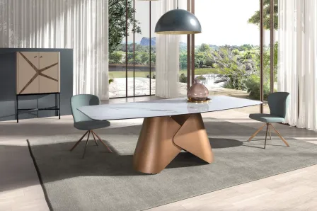 Mesa Lunar Porcelânico 