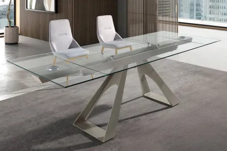 Mesa com Vidro Extensível Nave
