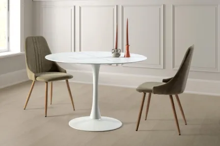 Mesa Redonda Branca Ada